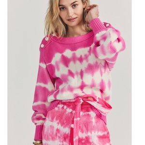 NWT Love Shack Fancy Gallatin Pullover Sweater XS